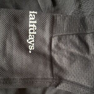 Halfdays Black Textured Sweatshirt